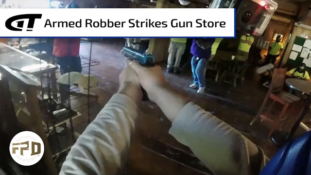 Gun Store Robbery Turns Into Gunfight