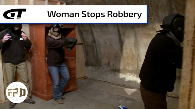 Woman Stops Gas Station Robbery