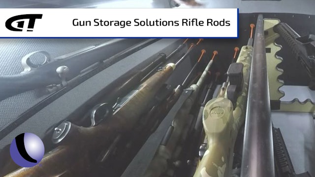 Max Gun Safe Space with Gun Storage Solutions Rifle Rods
