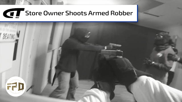 Store Owner Shoots Armed Robber