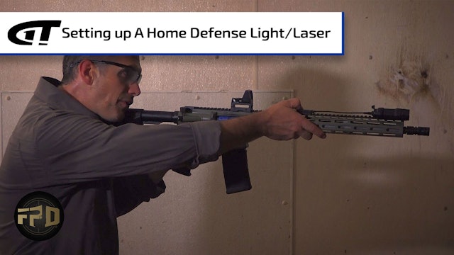 Setting Up a Home Defense Light & Laser Combo 