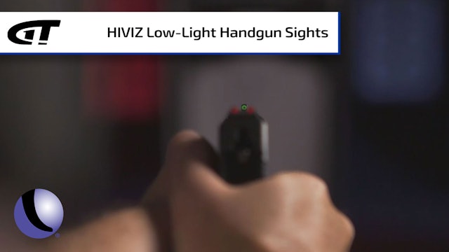 HIVIZ Handgun Sights for Low-Light Situations