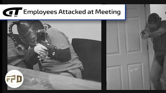 Employees Attacked at Morning Meeting
