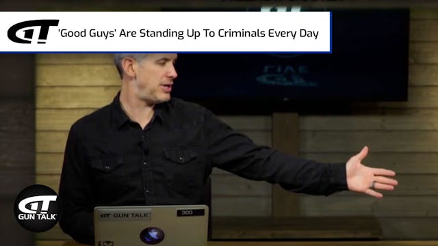 Good Guys Standing Up to Criminals
