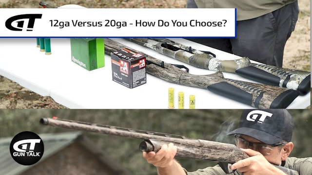 12ga versus 20ga Shotgun - How Do You Choose?
