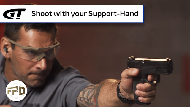 How To Shoot a Gun with your Support-Hand Only