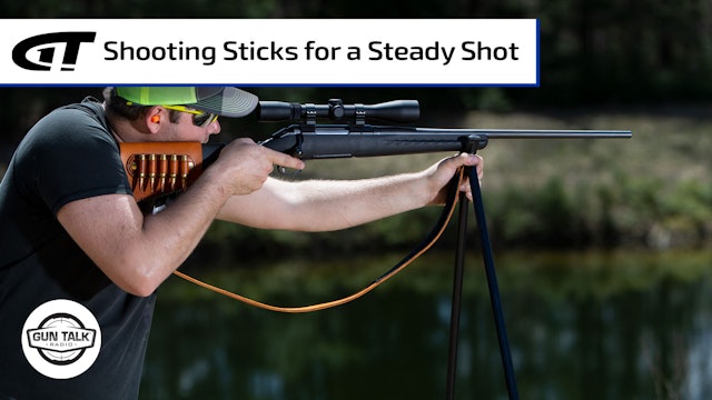 Better Shots with Shooting Sticks?