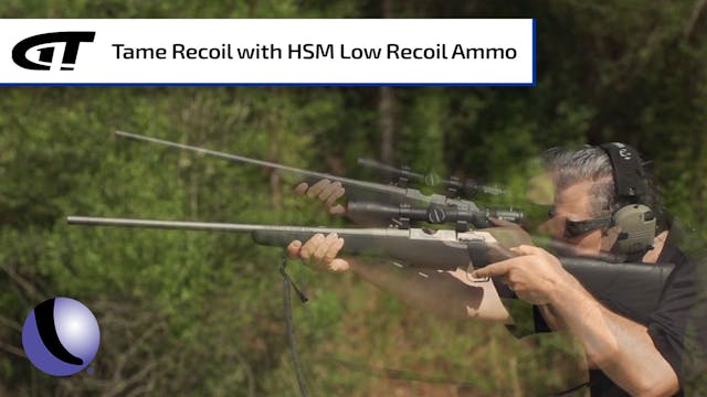 HSM Low Recoil Ammo - Reduce Recoil b...