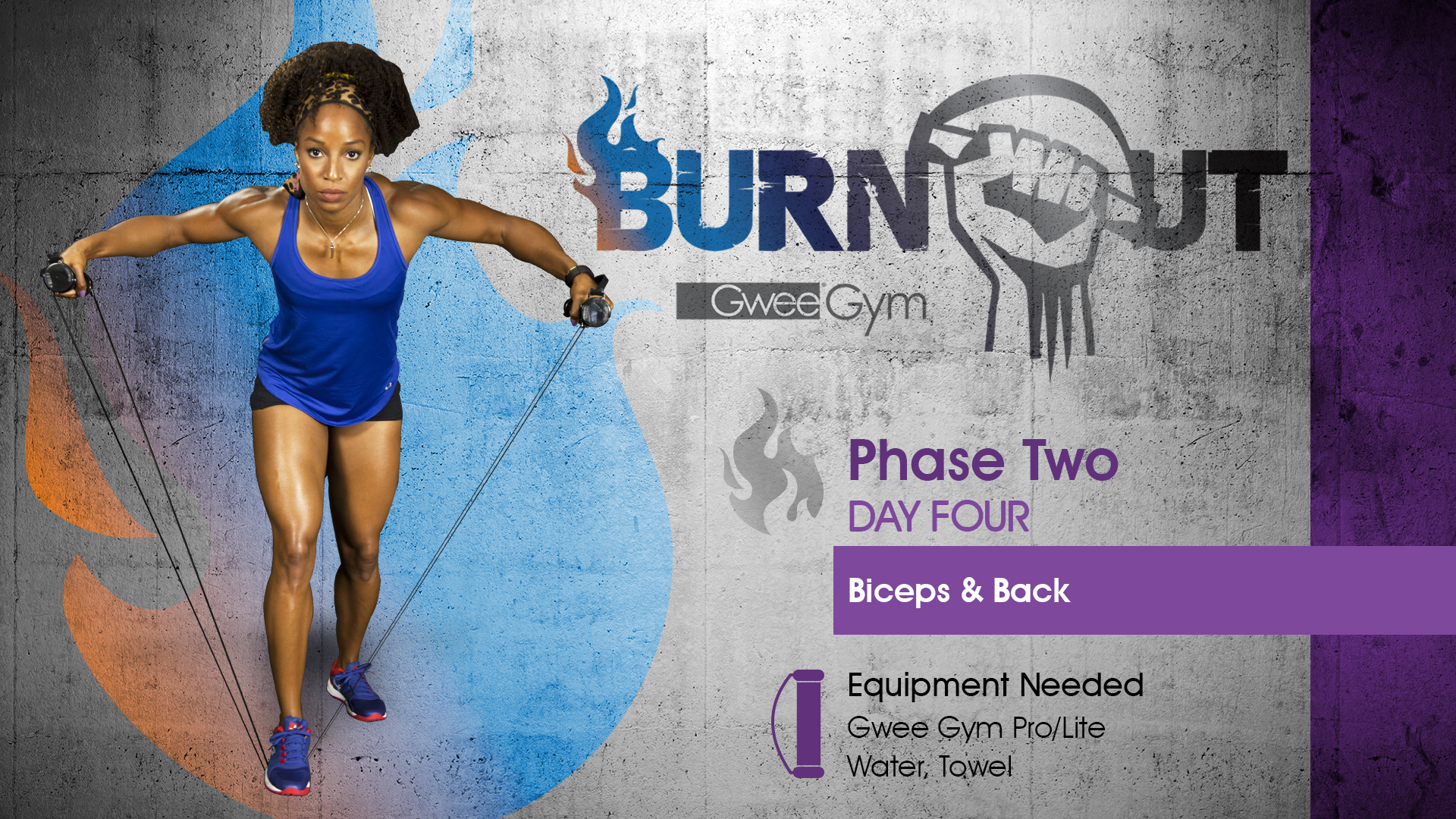 Burnout - Biceps & Back - Phase 2, Day 4
