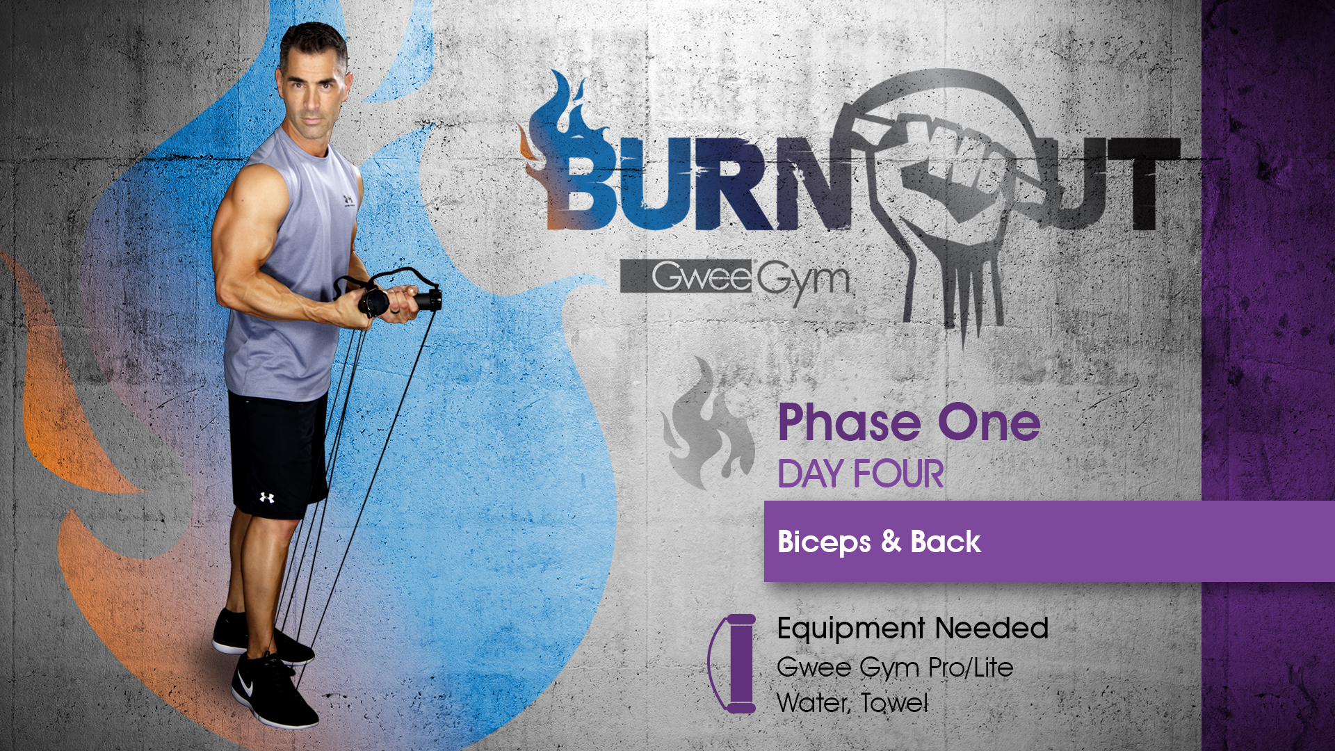 Burnout - Biceps & Back - Phase 1, Day 4