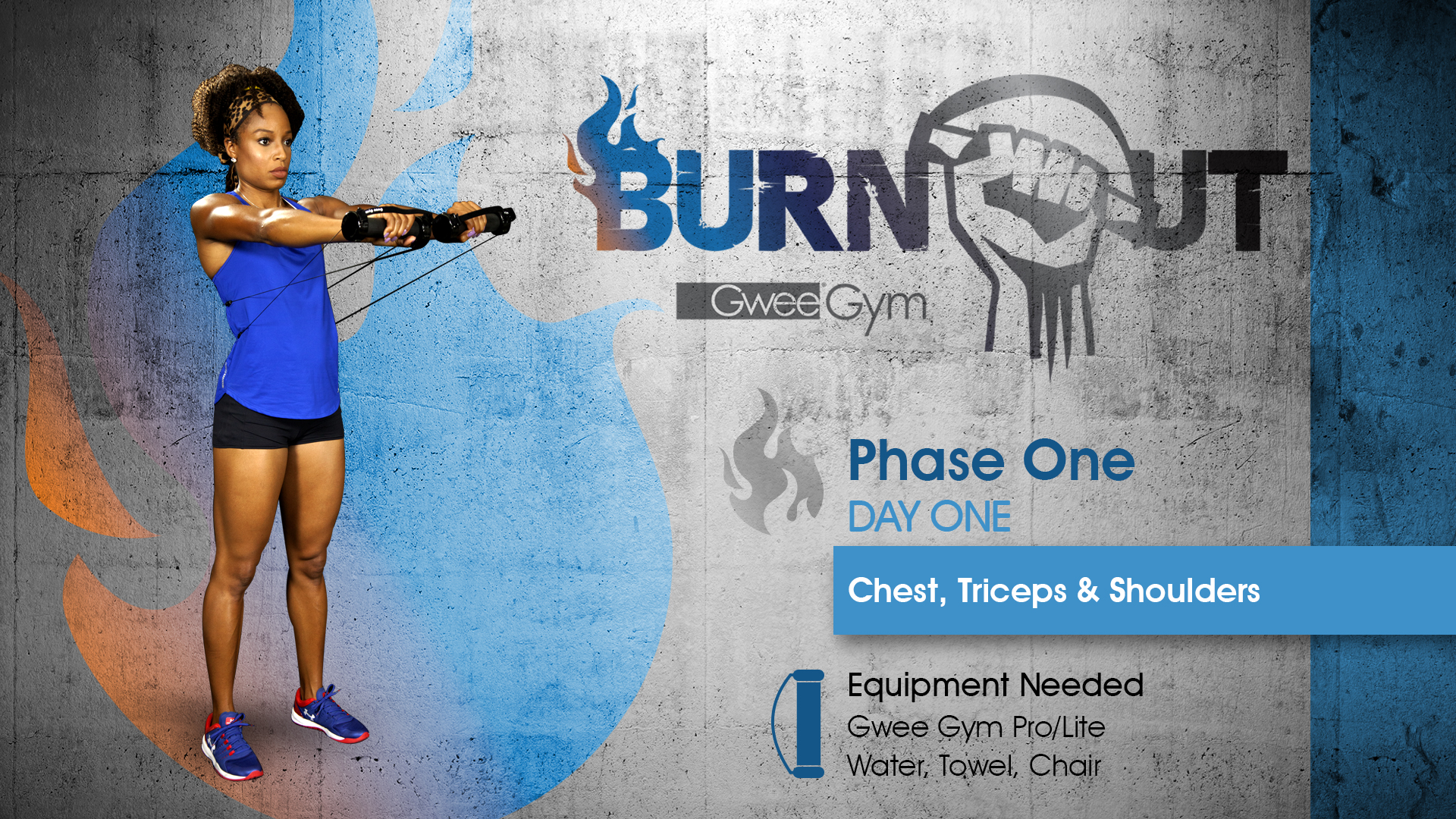 Burnout - Chest, Triceps, Shoulders: Phase 1, Day 1