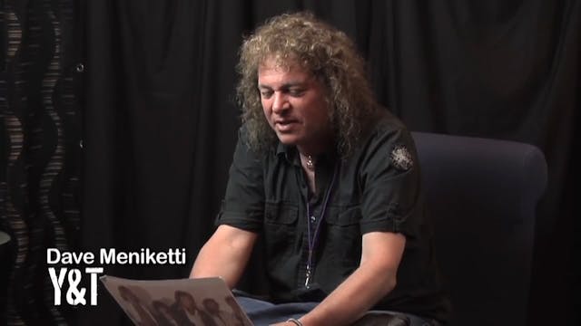 Behind the Screen | Dave Meniketti of Y&T