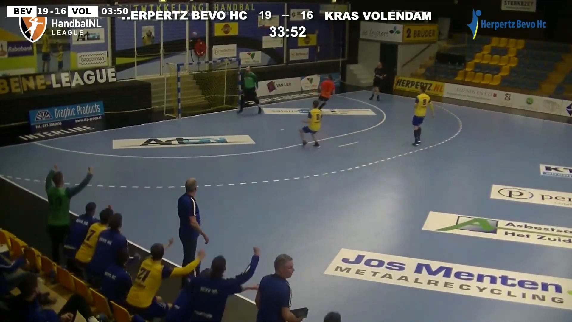 Zaterdag 10 april: Bevo-Volendam