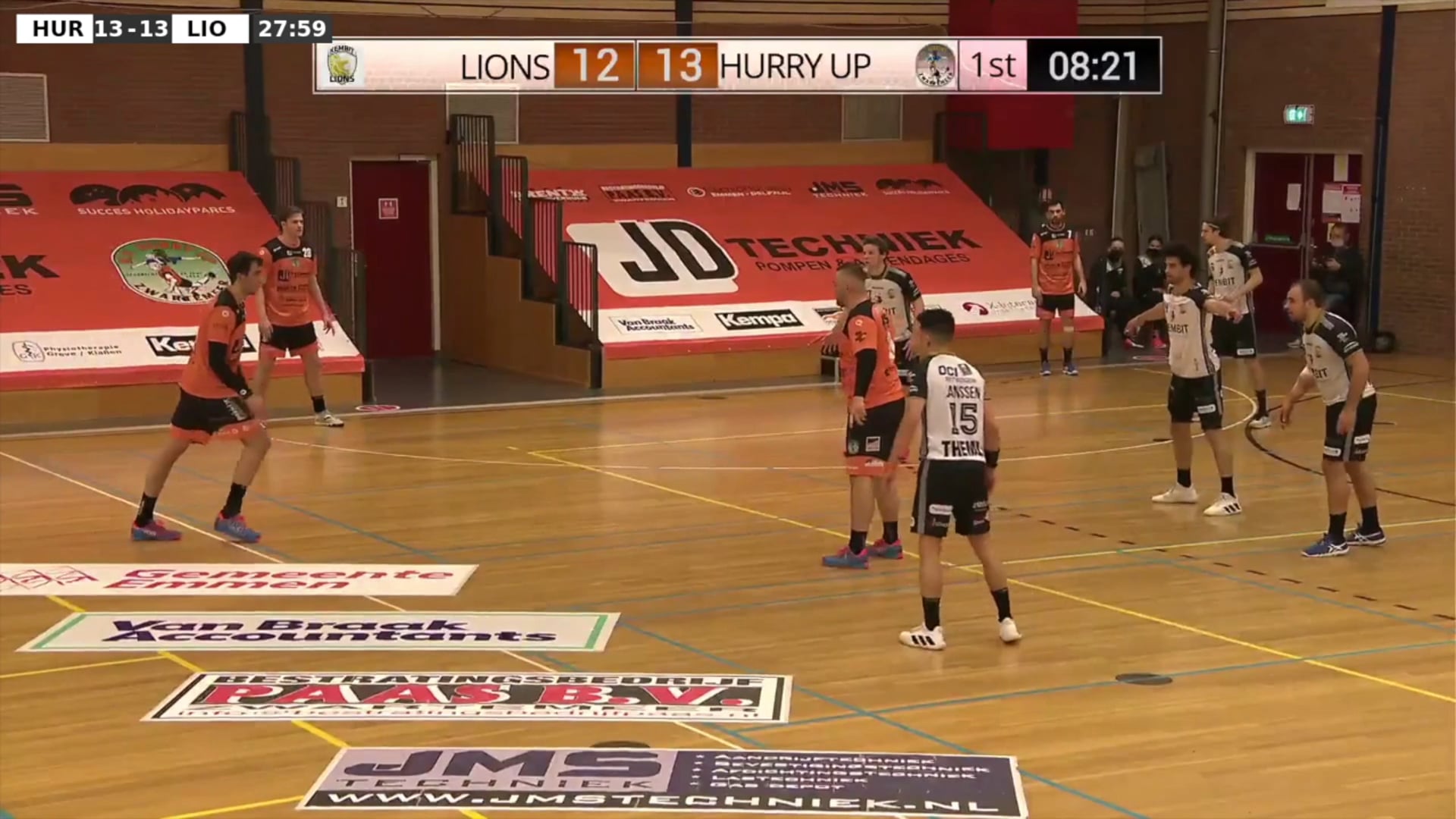 Zondag 21 maart: Hurry-Up-Lions