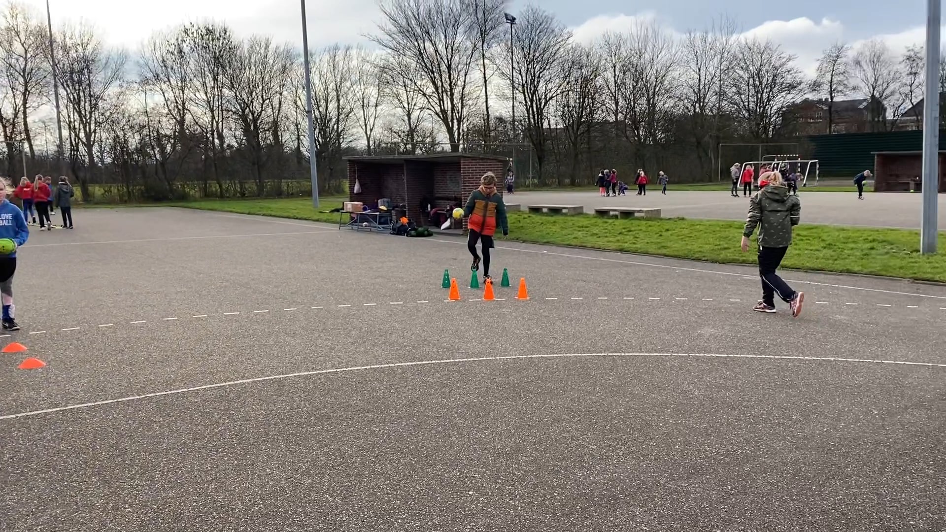 Mikken vanuit sprong E-Jeugd