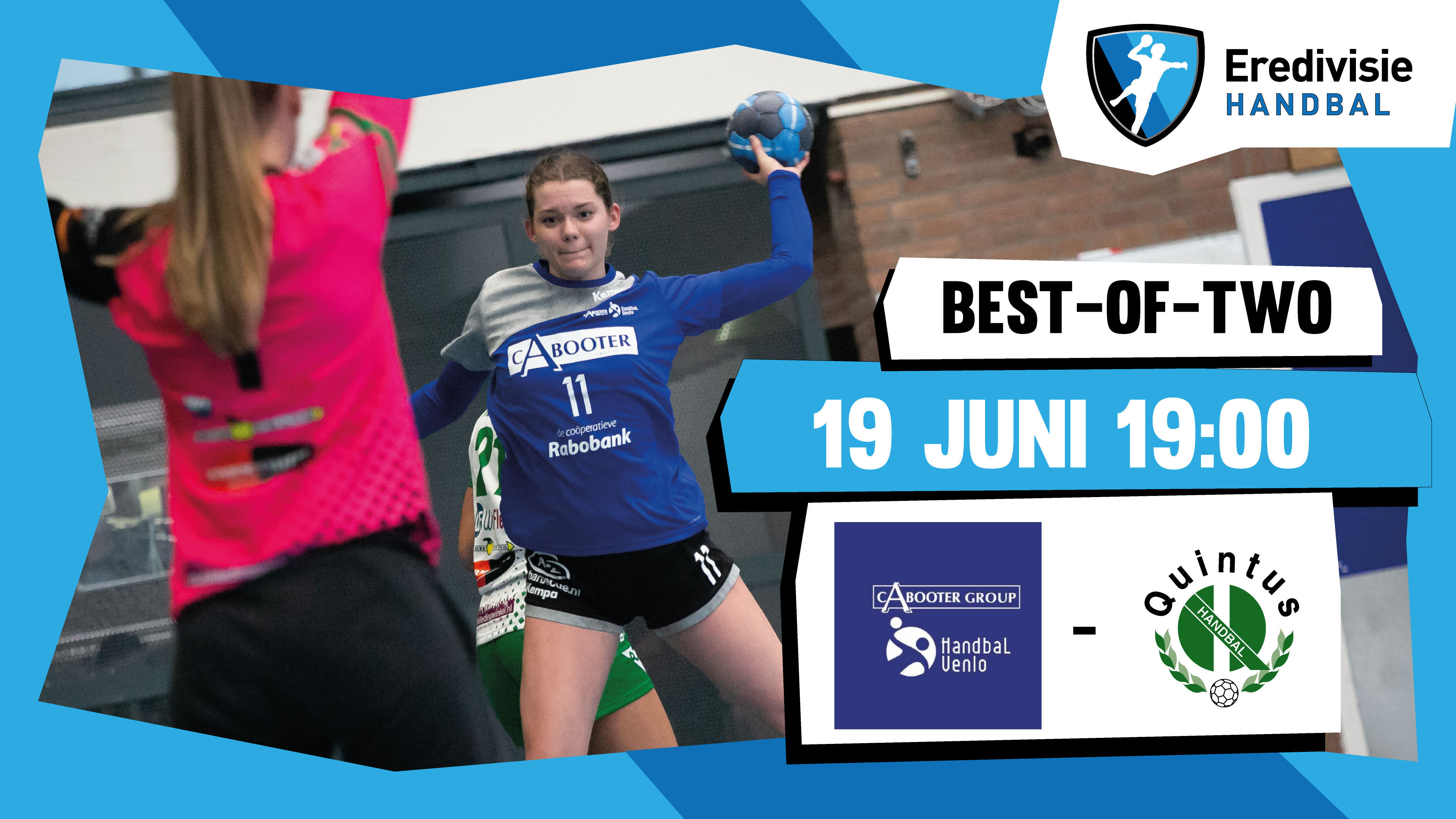 BOT Wedstrijd 2: Cabooter Group/HandbaL Venlo - HV Quintus