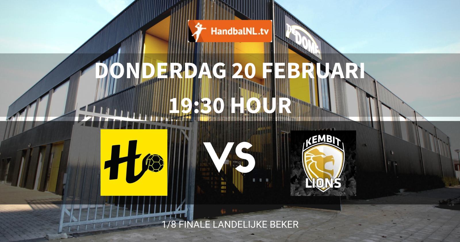 BEKER: The Dome/Handbal Houten vs KEMBIT-LIONS