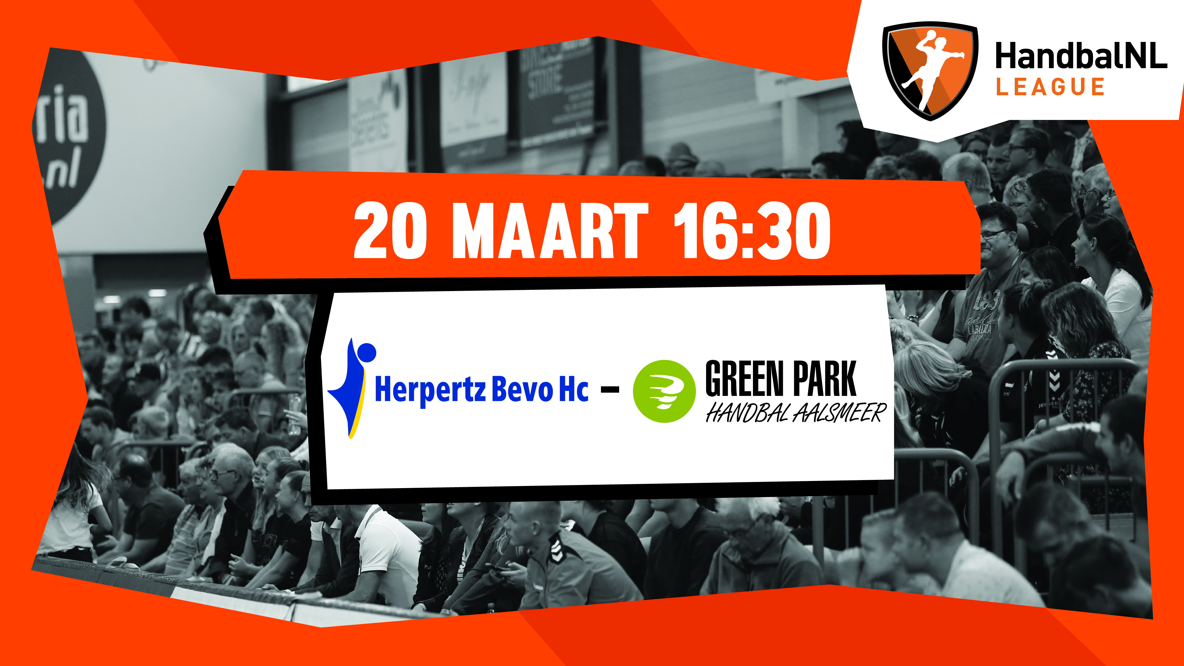 Herpertz / Bevo HC vs Green Park / Handbal Aalsmeer