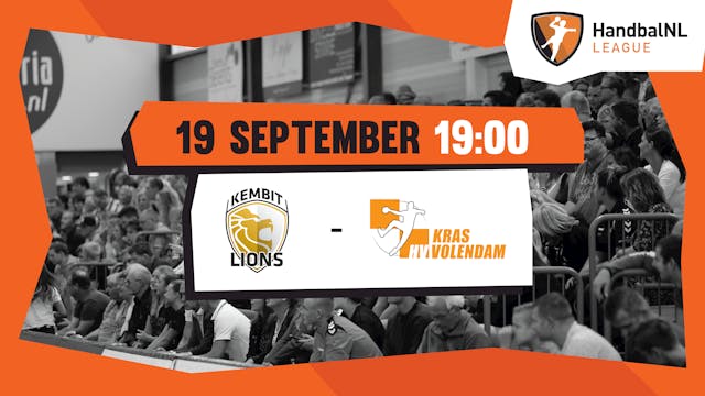 KEMBIT-LIONS vs KRAS/Volendam