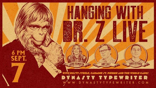 Hanging with Dr. Z Live at Dynasty Typewriter