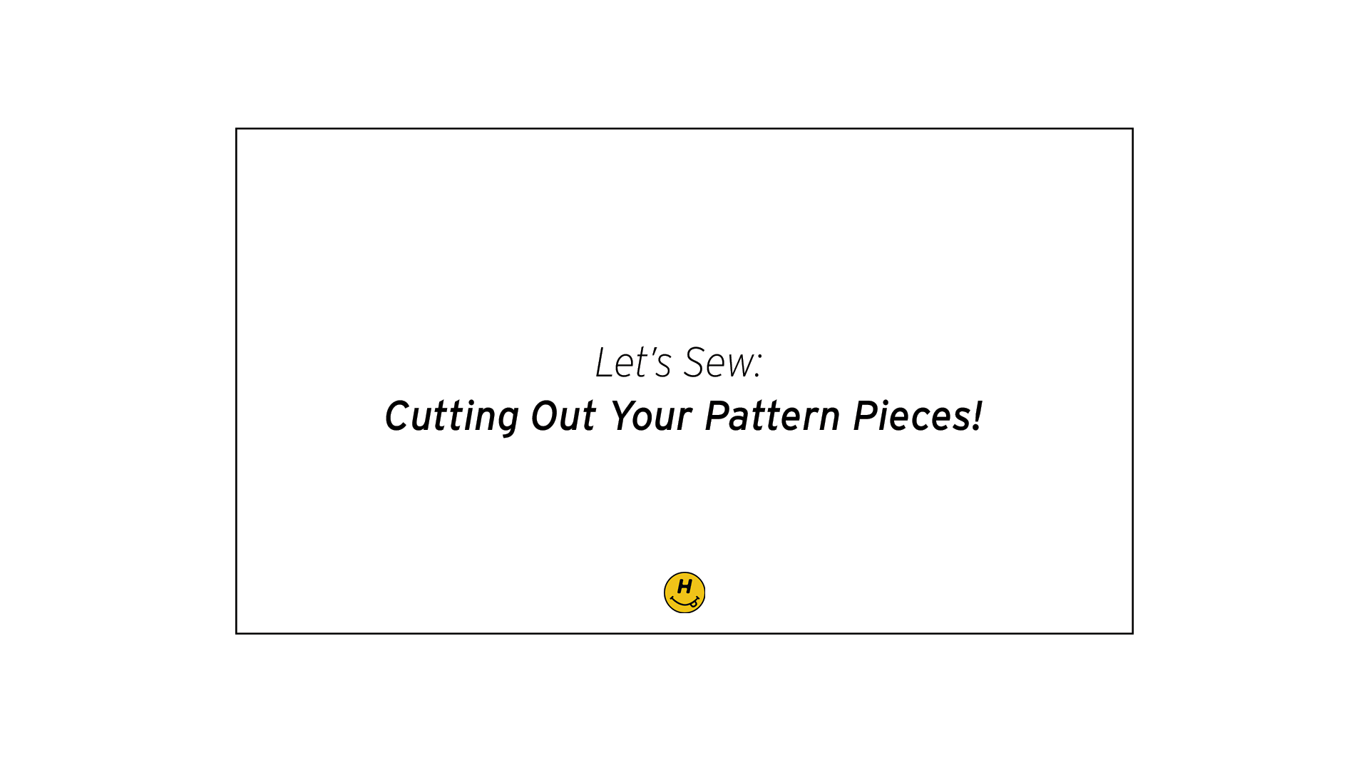 Cutting Out Your PDF Patten