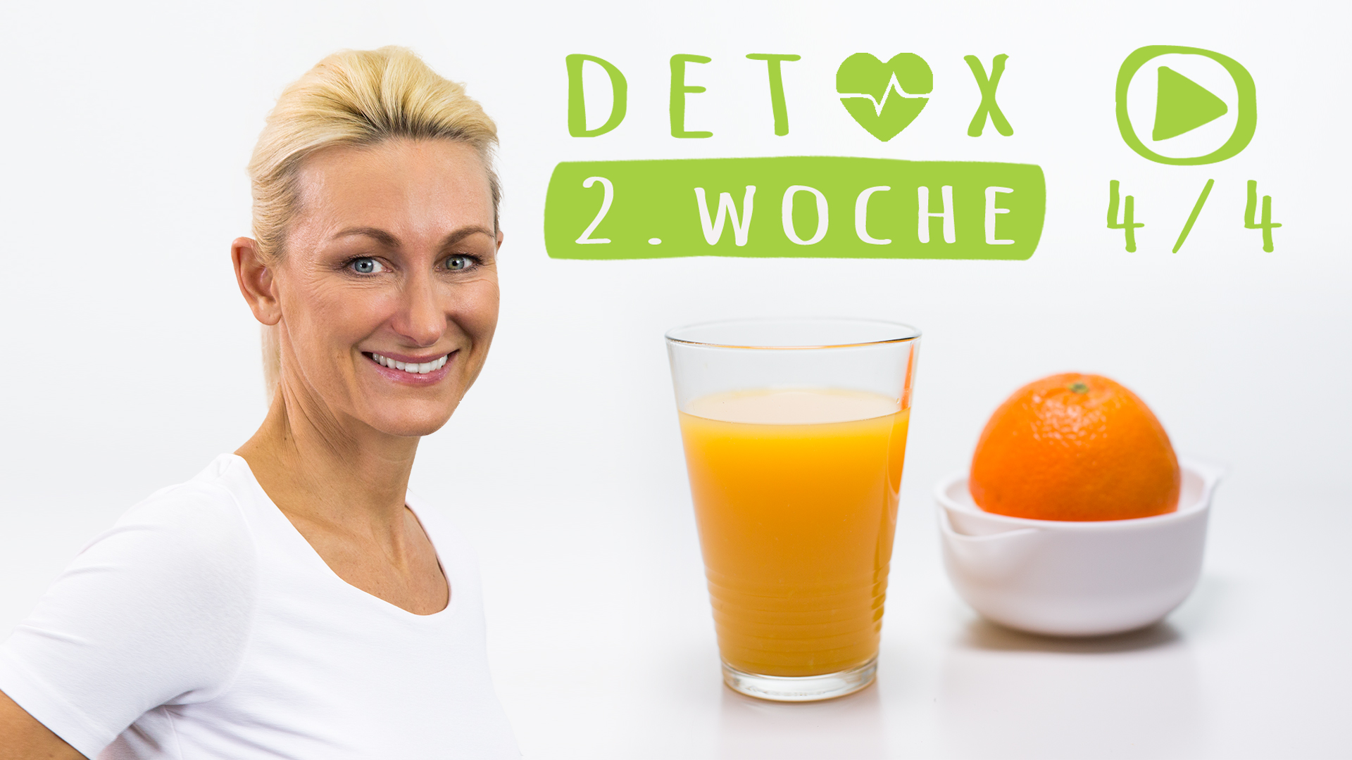 Detox Programm Woche 2 – Frische Säfte mit Kerstin Hardt