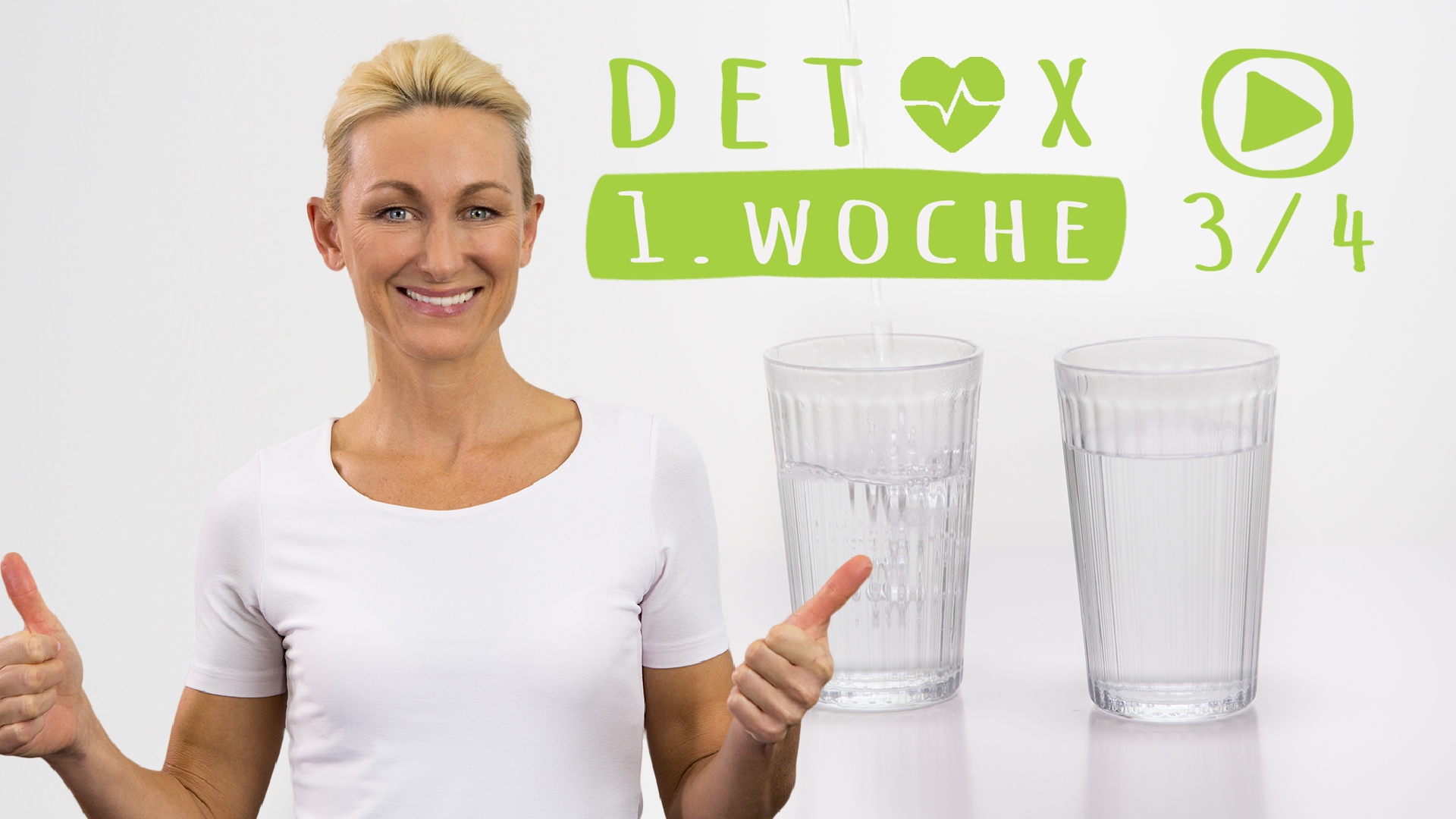 Detox Programm Woche 1 – Richtig Trinken mit Kerstin Hardt