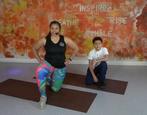 15 min Low Impact Cardio with Tammeca and Michael