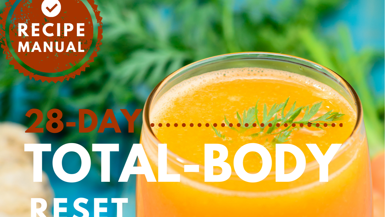 Step 4: 28 Day Reset Challenge Recipe Book
