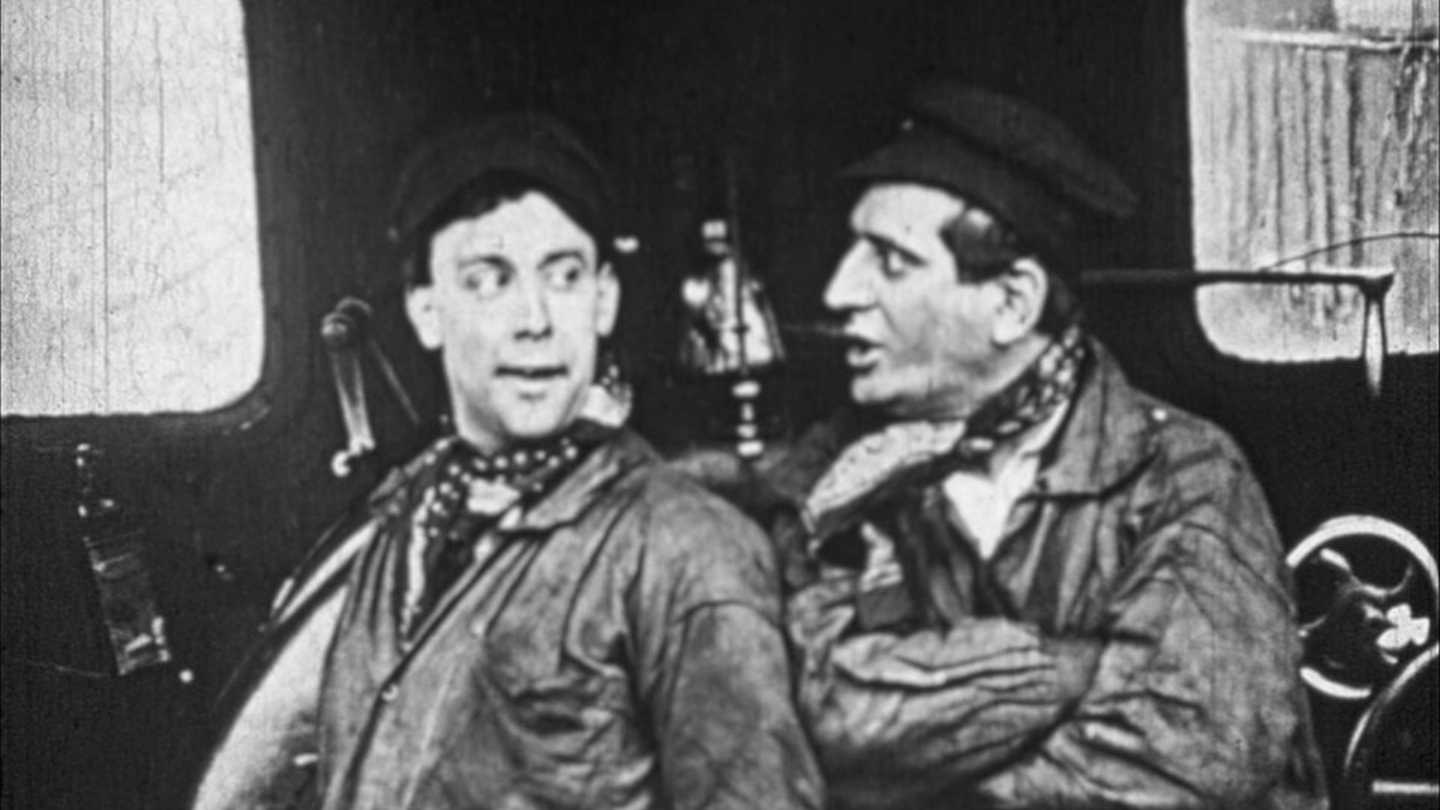 A Drama on a Locomotive