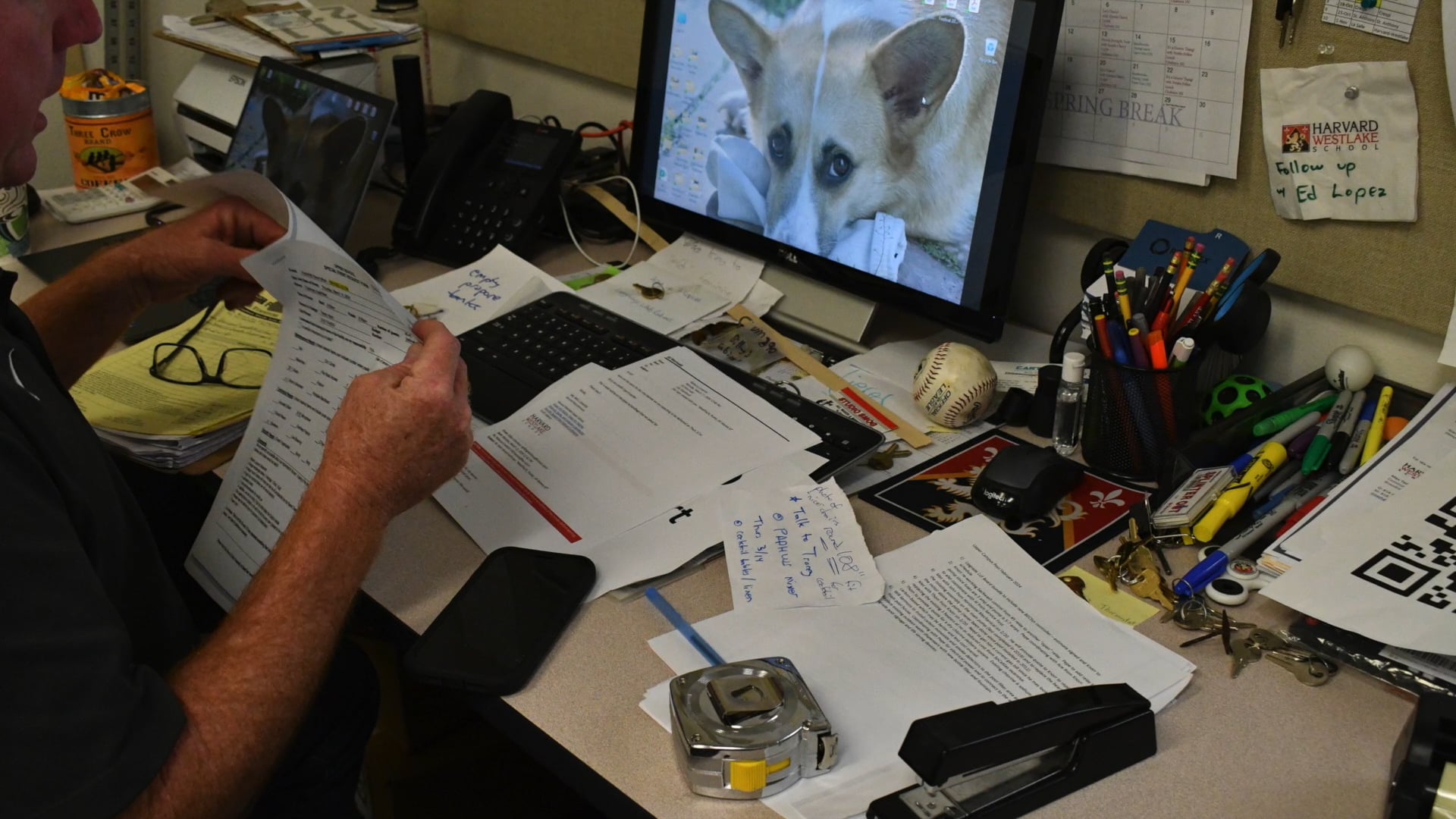 Upper School Plant Manager Ed Wormald: A Day in the Life