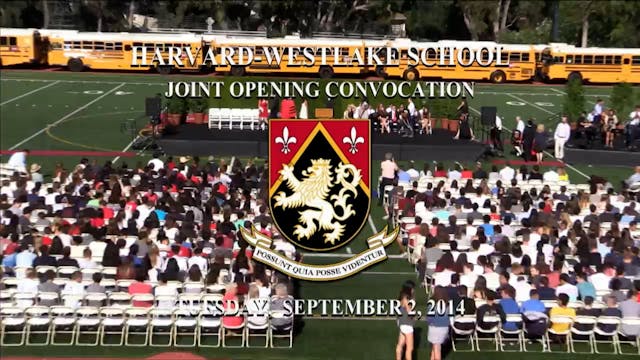 2014-2015 Opening Convocation