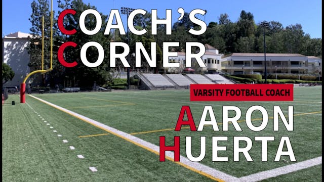 Aaron Huerta :: Football (Oct. 14)