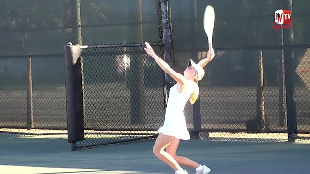Girls Tennis vs. Westlake HS in CIF-S...