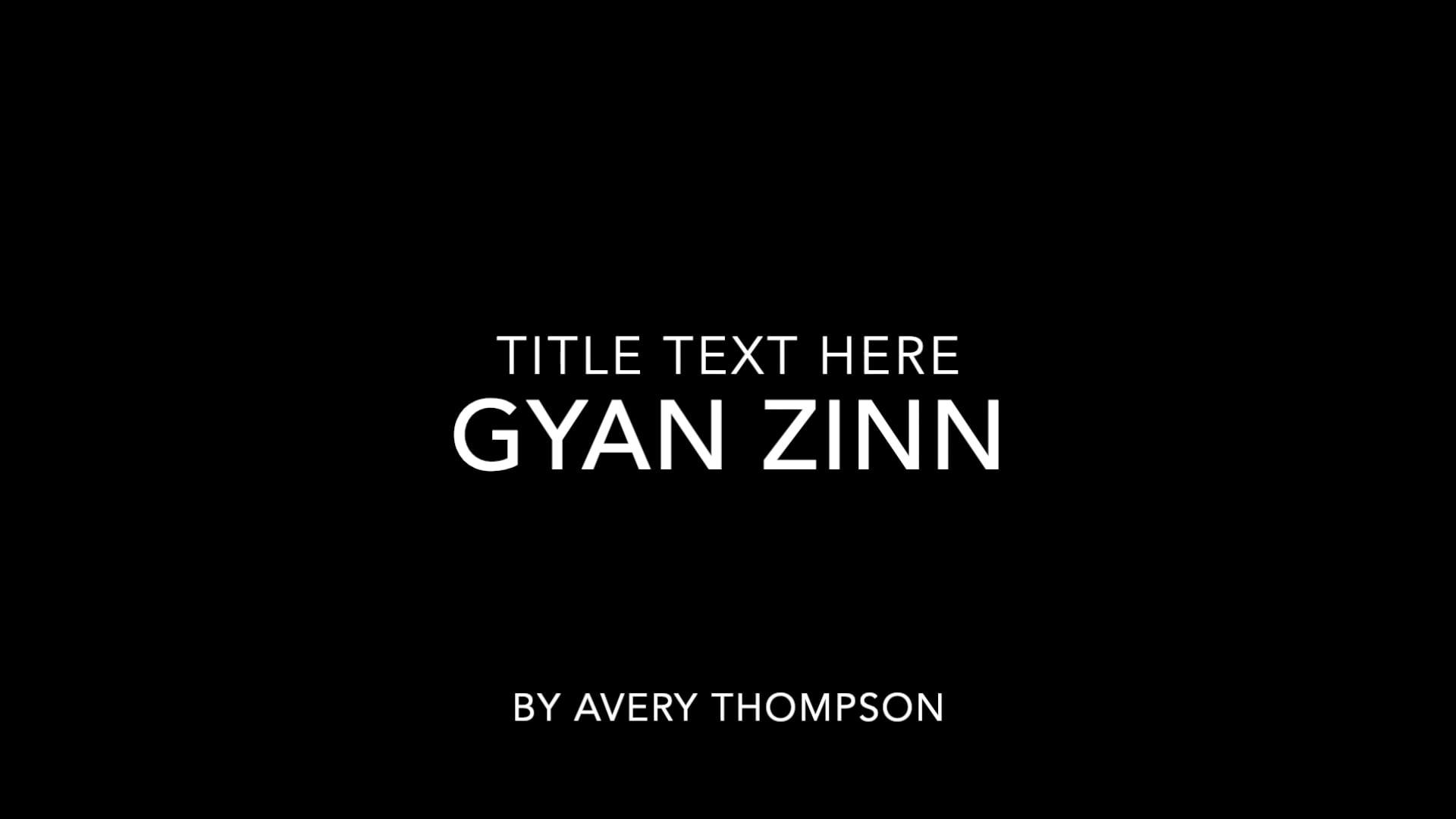 Gyan Zinn '28 Student Spotlight by Avery Thompson '28