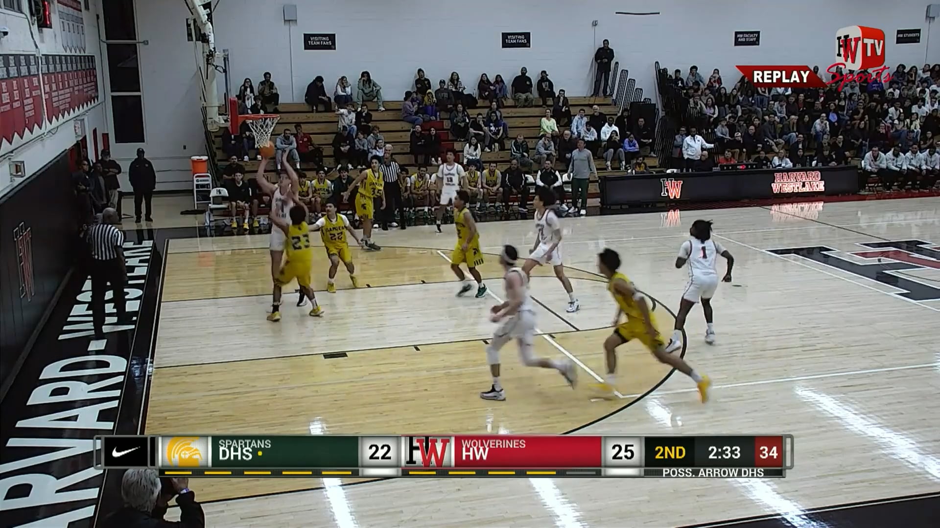 Boys Basketball vs. Damien (Feb 13)