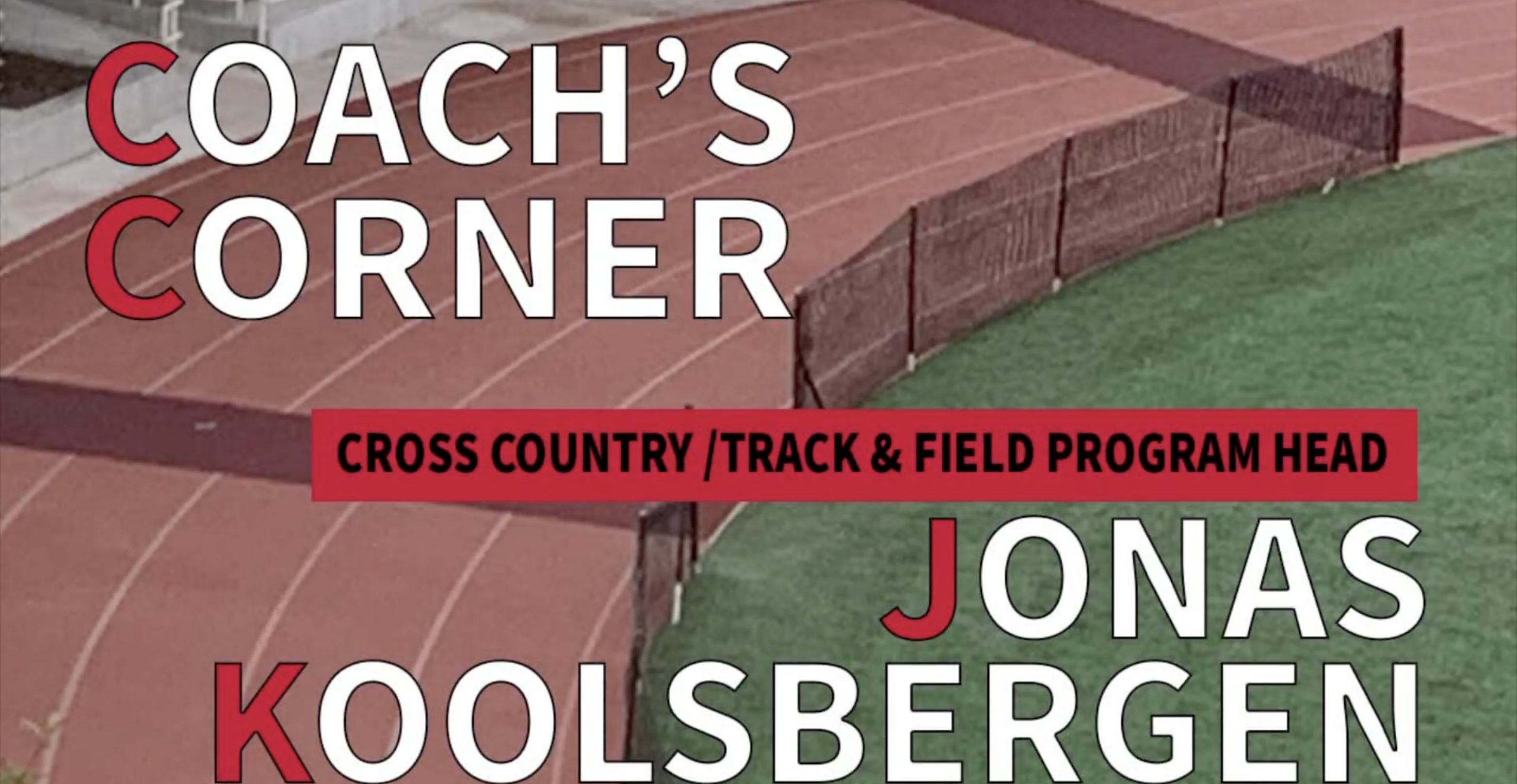 Coach's Corner with Jonas Koolsbergen :: Cross Country (Nov. 12)