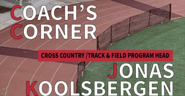 Coach's Corner with Jonas Koolsbergen...