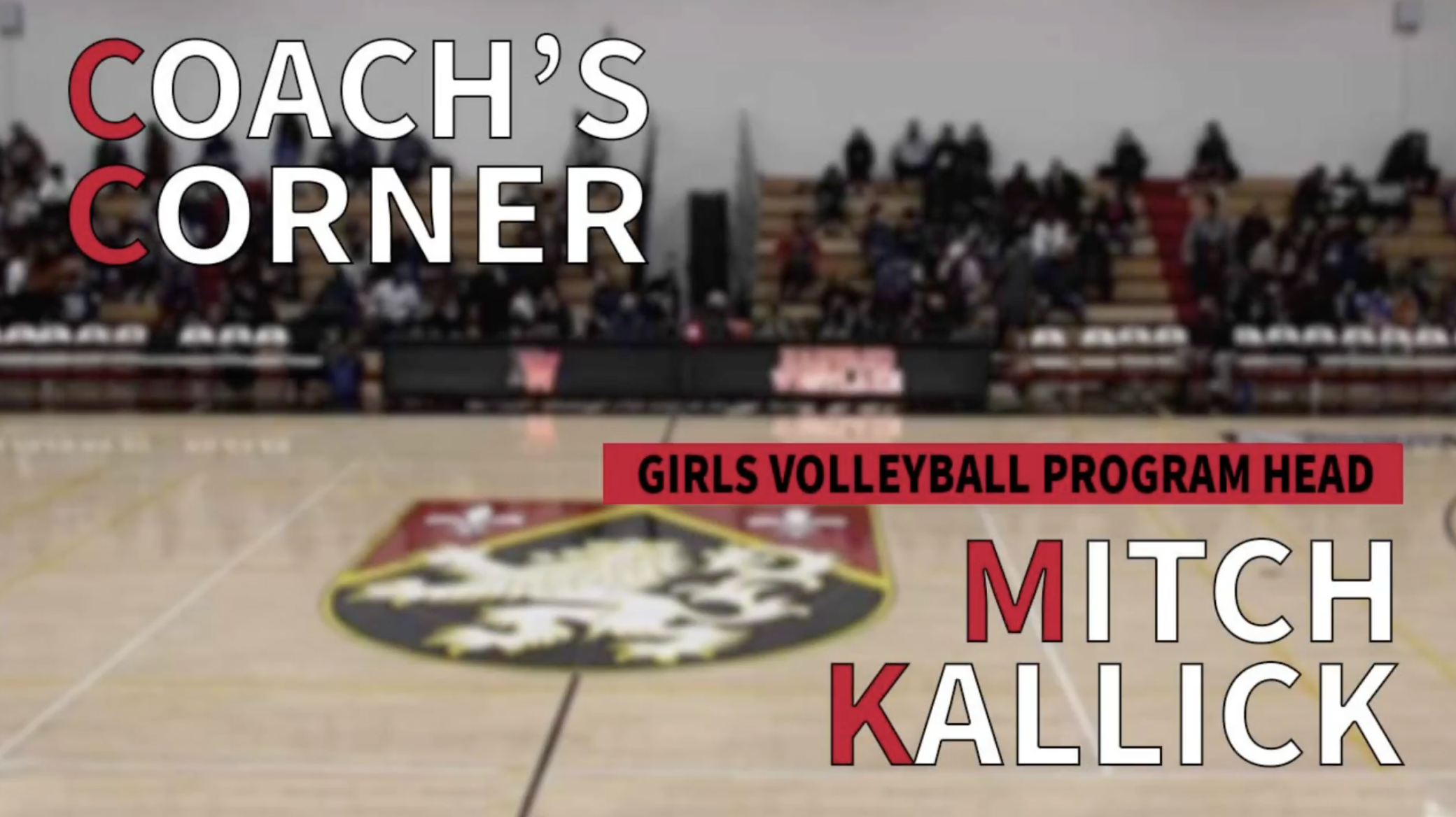 Coach's Corner with Mitch Kallick :: Girls Volleyball (Oct. 14)