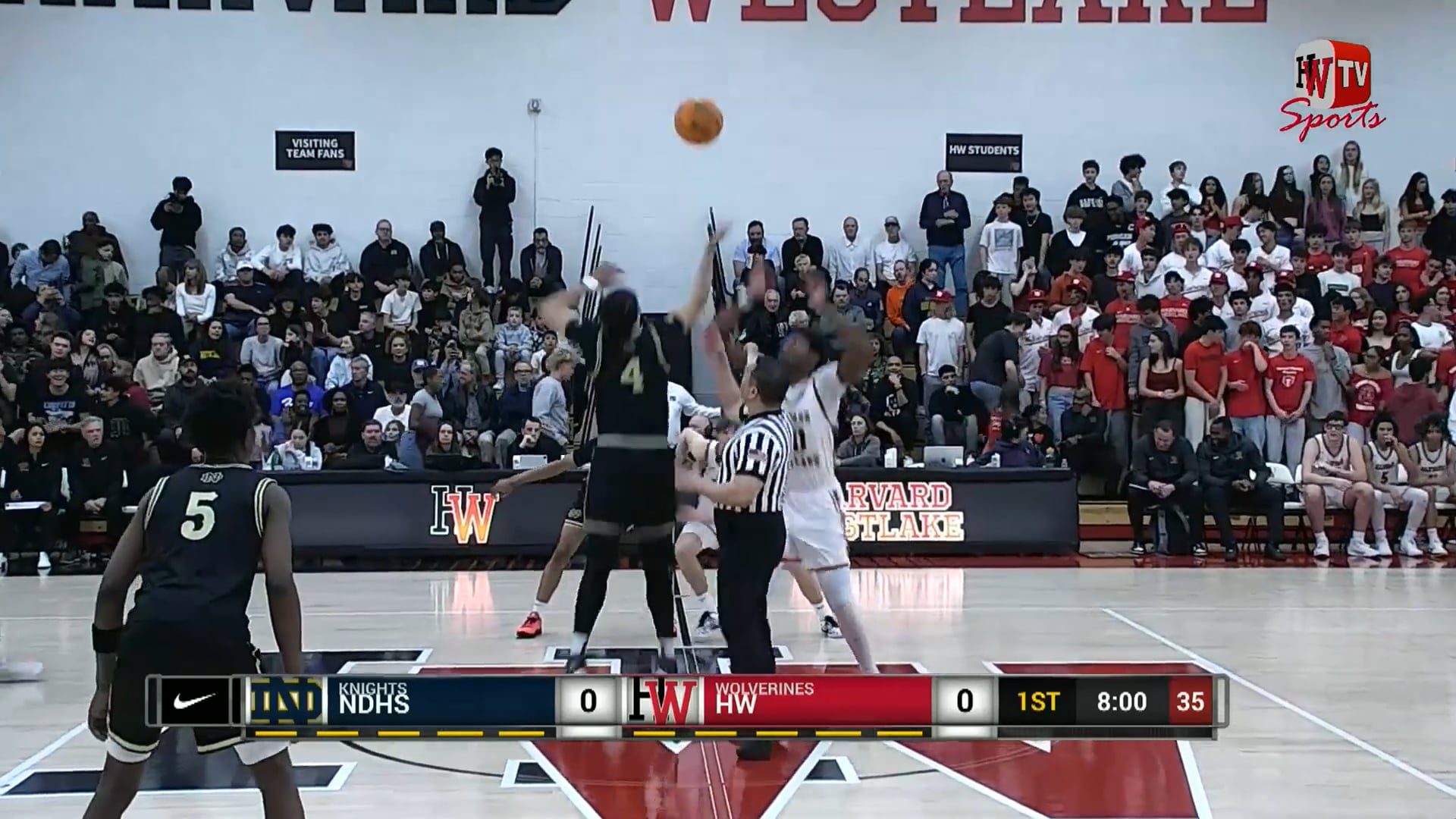 Boys Basketball vs. Notre Dame CIF-SS Open Div. 3rd Round (Feb 21)