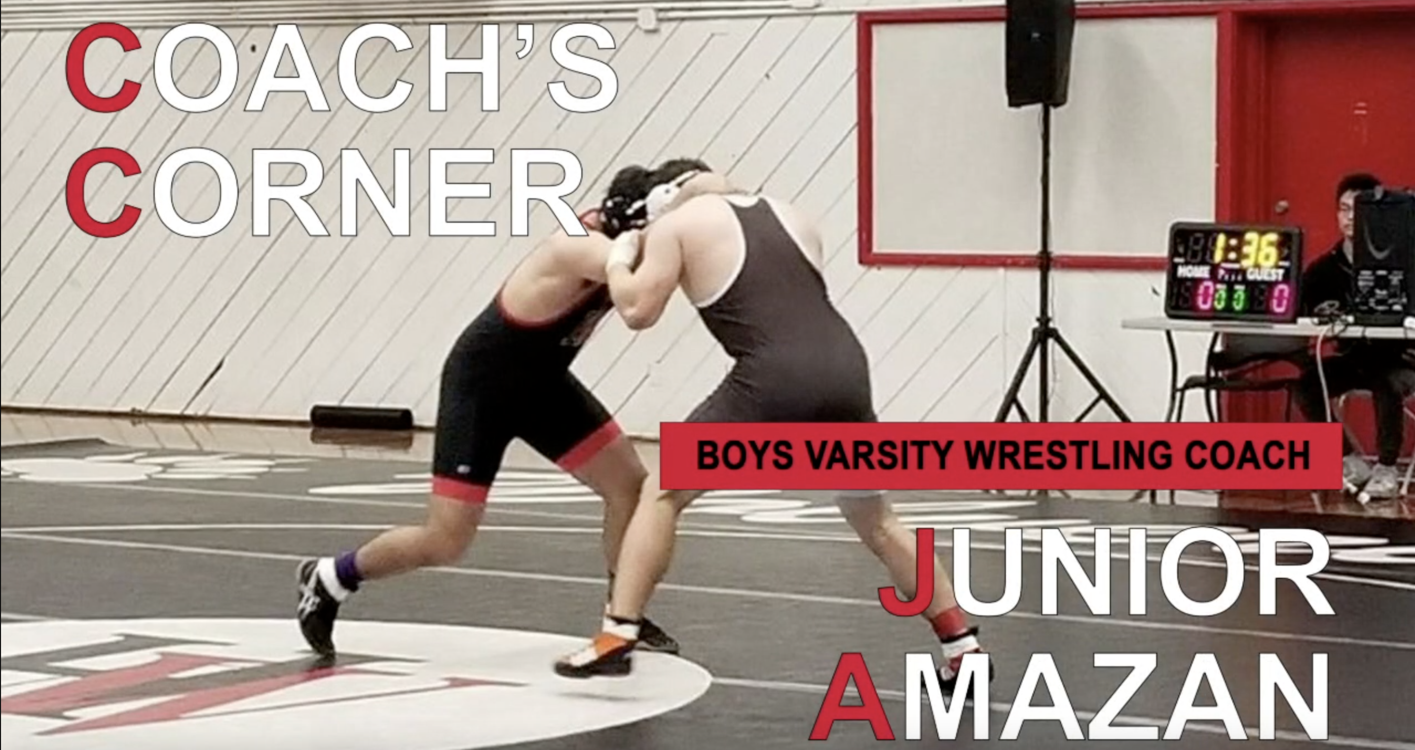 Coach's Corner with Wrestling Program Head Junior Amazan :: Wrestling (Feb. 20)