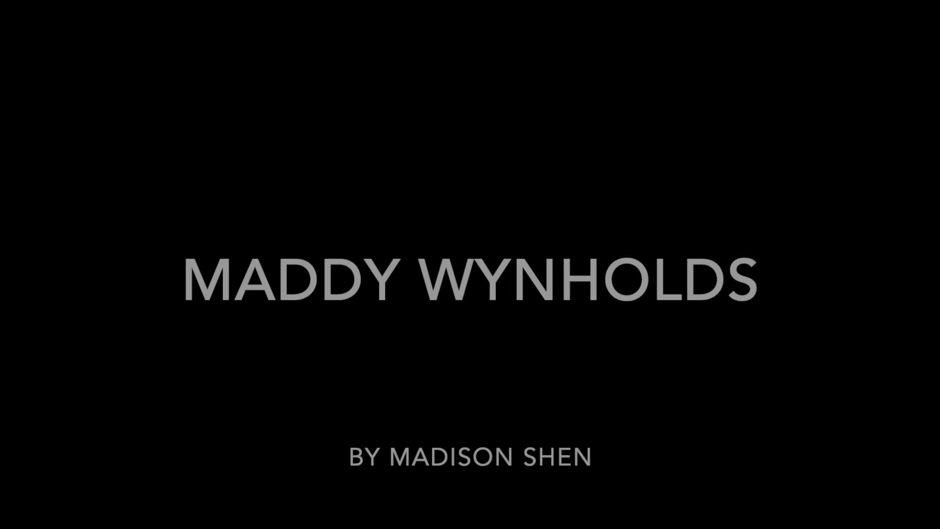 Maddy Wynholds '28 Student Spotlight by Madison Shen '28