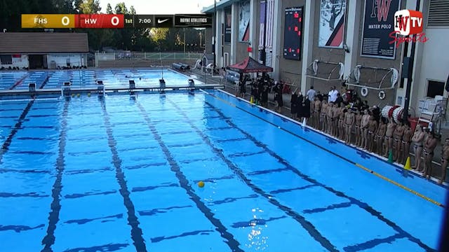 Boy's Water Polo vs. Foothill HS - CI...