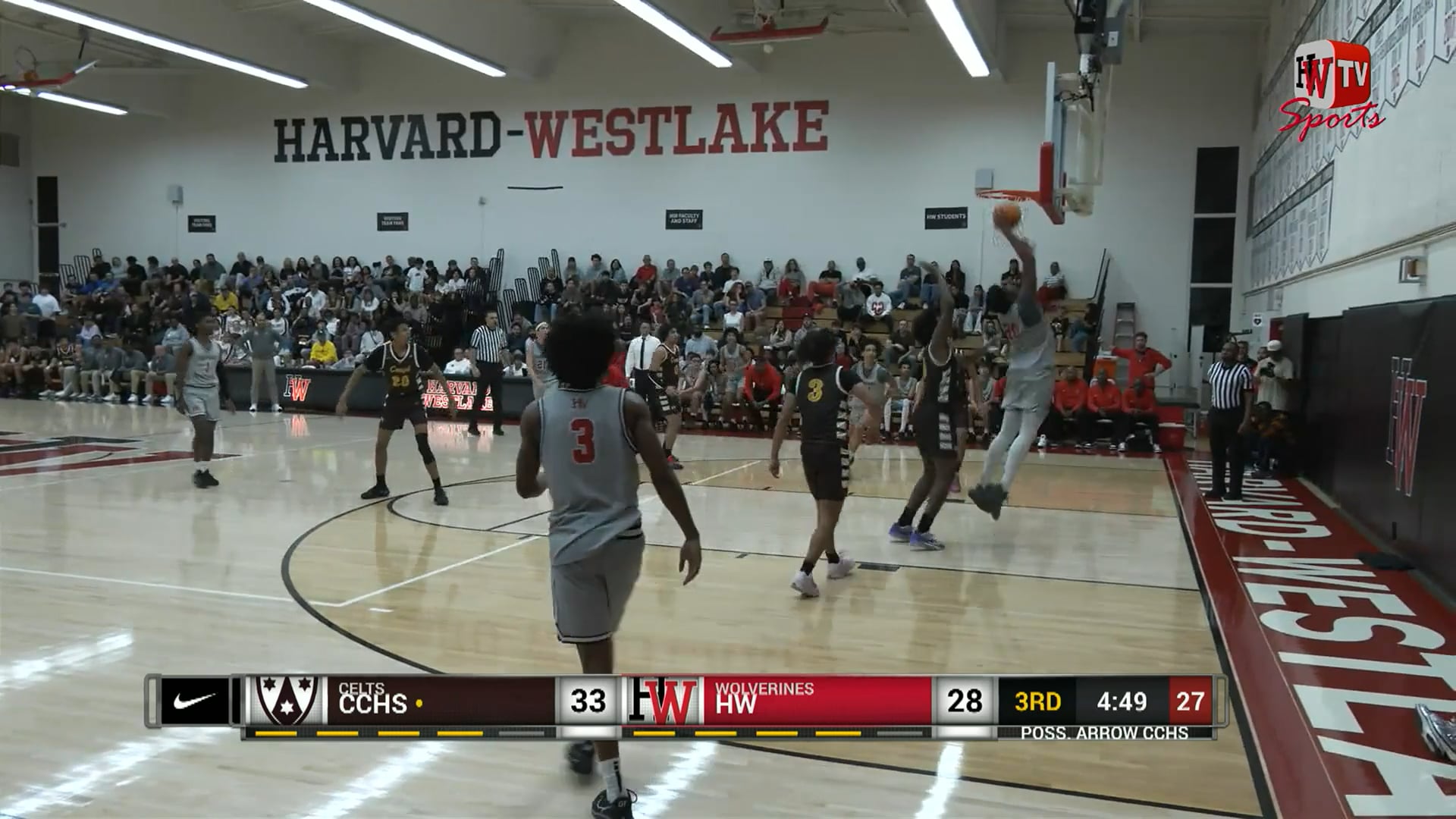 Boys Basketball vs.Crespi in Mission League Tournament (Jan 31)