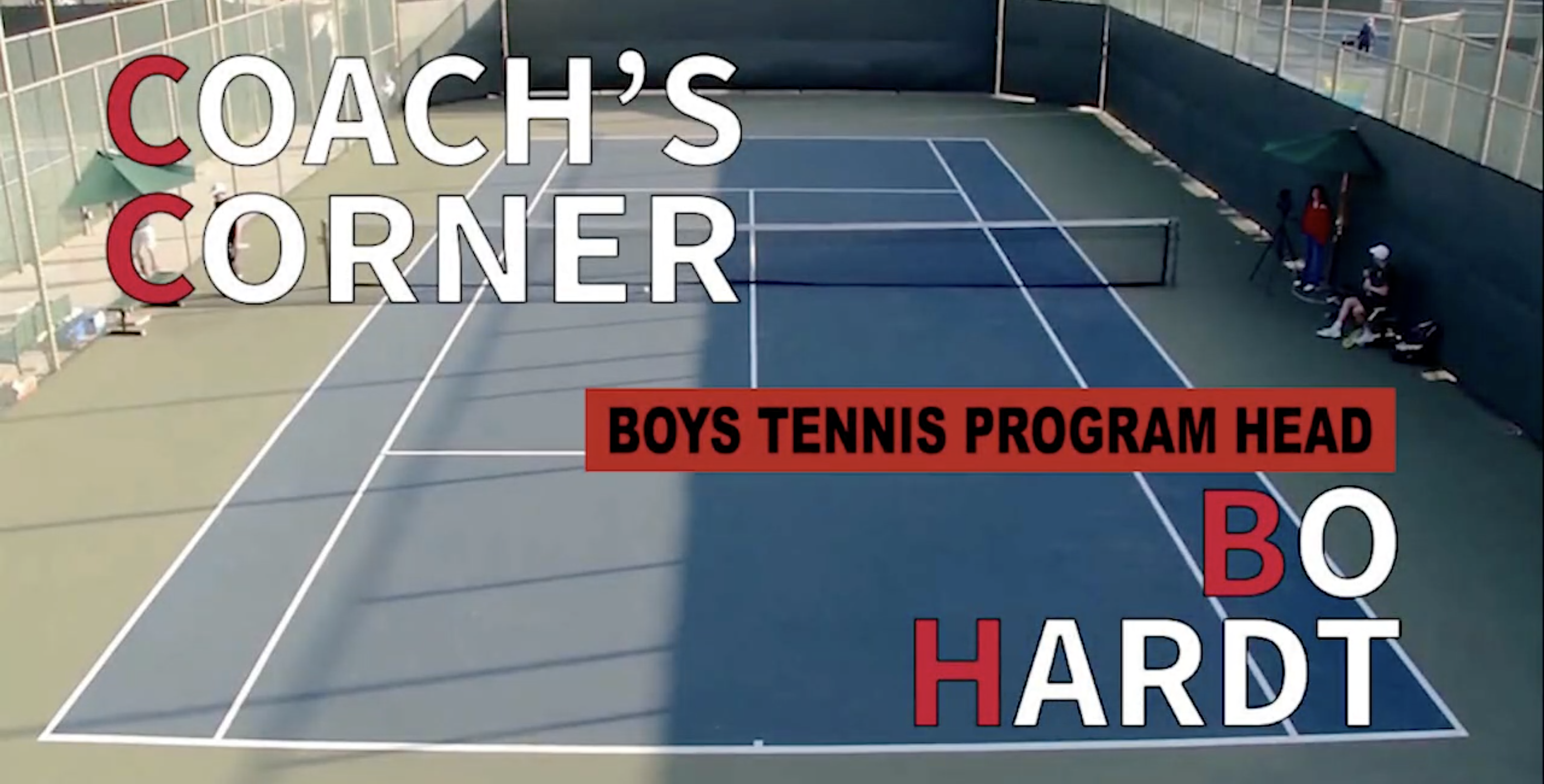 Coach's Corner with Program & Head Coach Bo Hardt :: Boys Tennis (May 20)