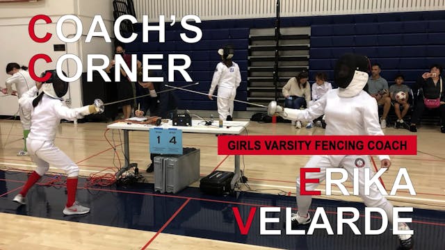 Erika Velarde :: Girls Fencing (Feb. 21)