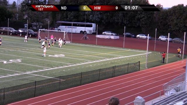 2016 Girls Soccer vs. Notre Dame