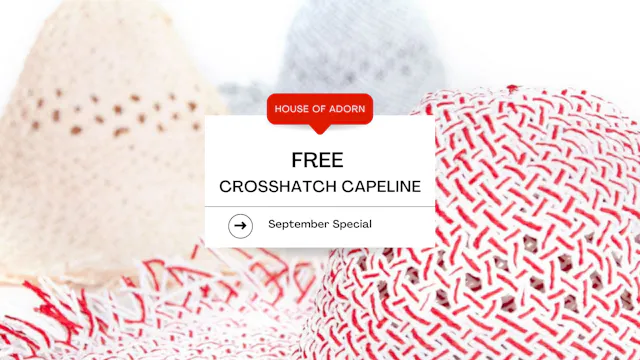 Free Shantung Paper Capeline