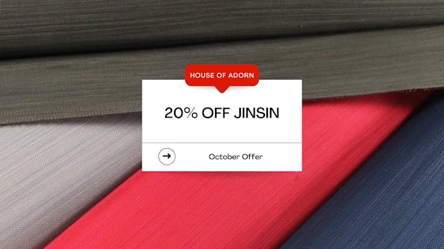 20% Off Jinsin Fabric