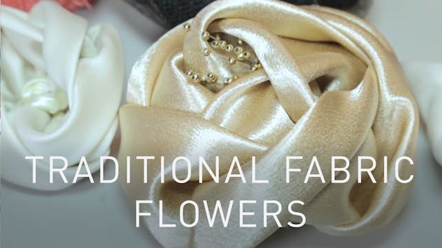 Traditional Fabric Flowers